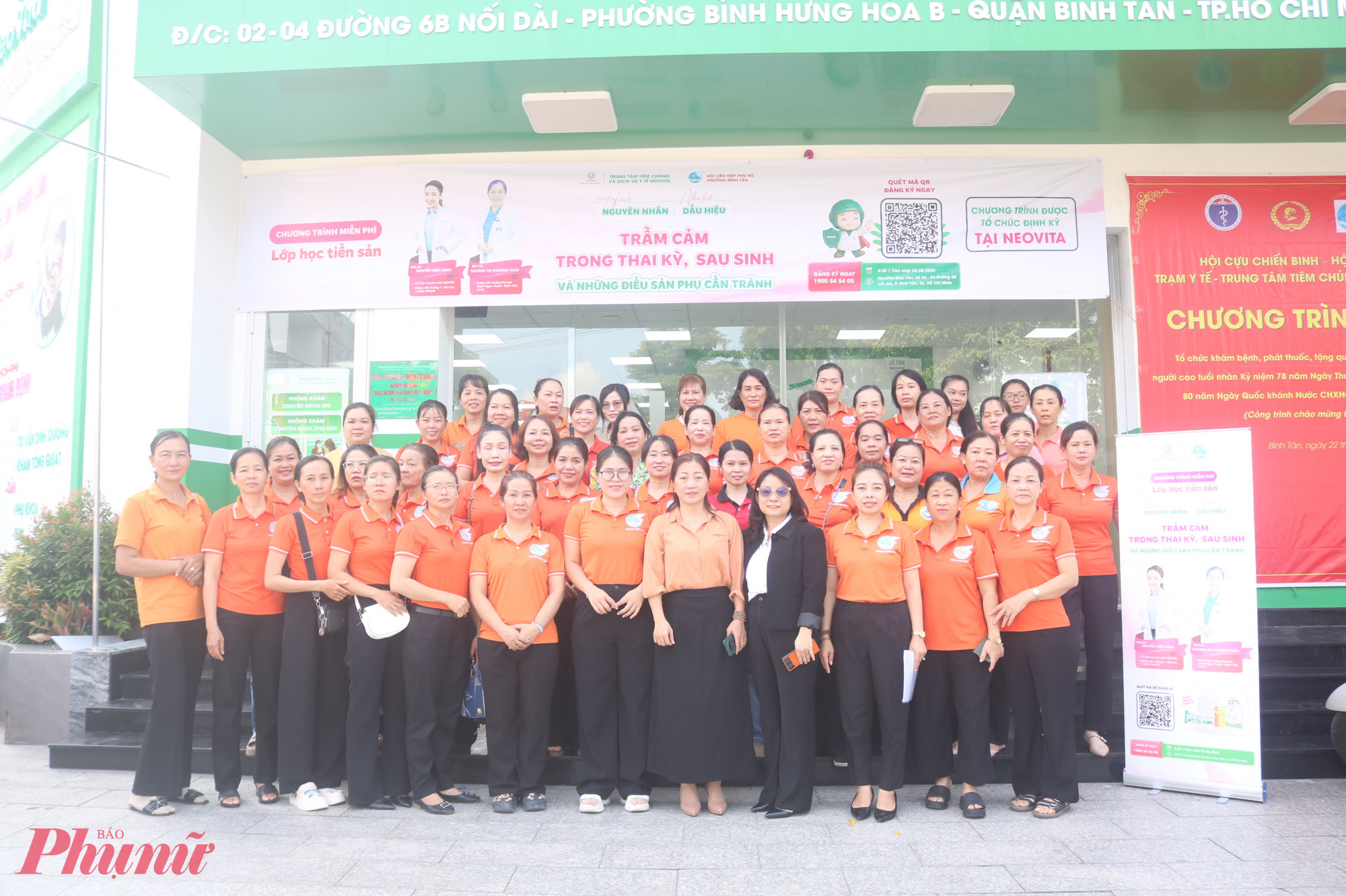 C&aacute;c chị em phường B&igrave;nh T&acirc;n tham gia lớp học tiền sản đầu ti&ecirc;n, ng&agrave;y 3/8.
