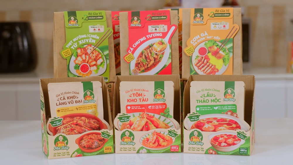 Gia vị M&aacute; Bảy gi&uacute;p m&oacute;n ăn nhanh gọn, tr&ograve;n vị cho bữa cơm y&ecirc;u thương