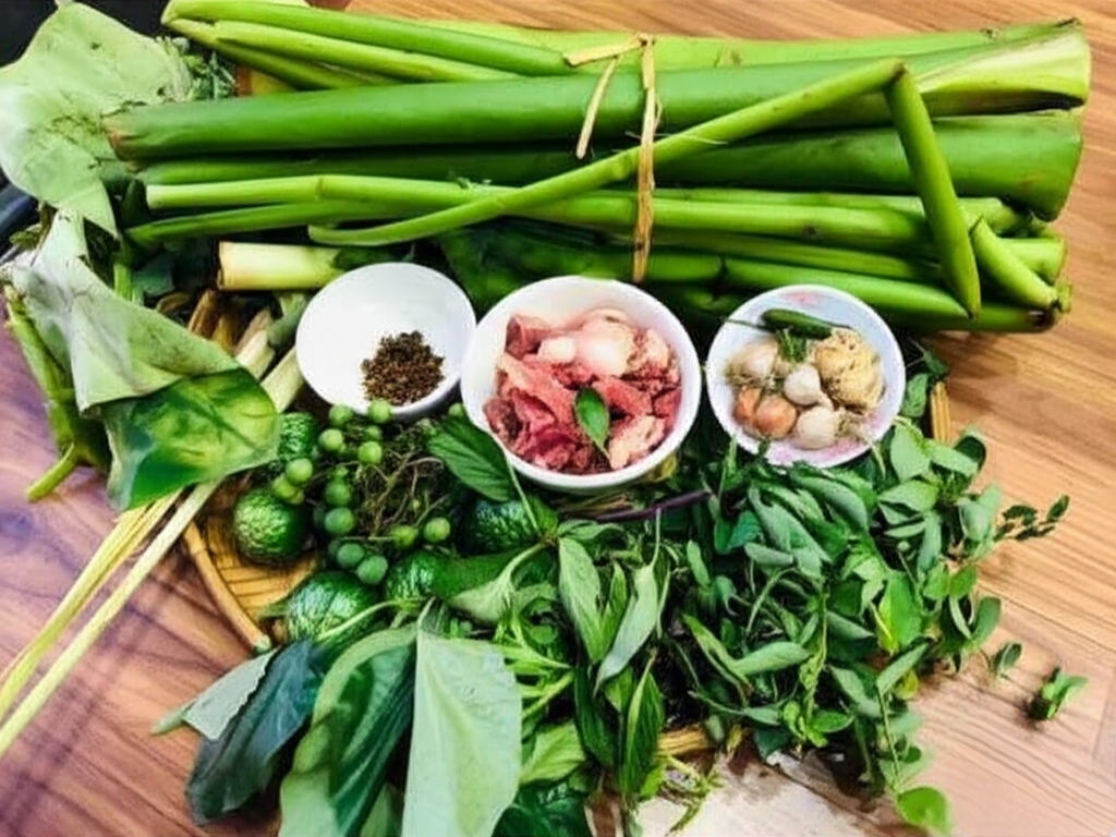 Nguy&ecirc;n liệu nấu canh m&ocirc;n