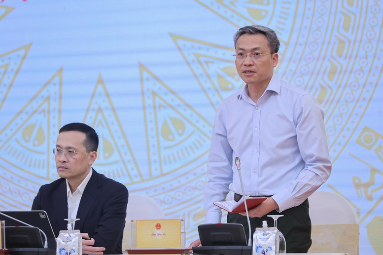 Thiếu tướng Nguyễn Quốc Toản, Ch&aacute;nh văn ph&ograve;ng, Người ph&aacute;t ng&ocirc;n Bộ C&ocirc;ng an, th&ocirc;ng tin về c&ocirc;ng t&aacute;c bảo đảm an ninh, an to&agrave;n cho Lễ kỷ niệm 80 năm C&aacute;ch mạng th&aacute;ng T&aacute;m v&agrave; Quốc kh&aacute;nh 2/9 (Ảnh: Nhật Bắc)