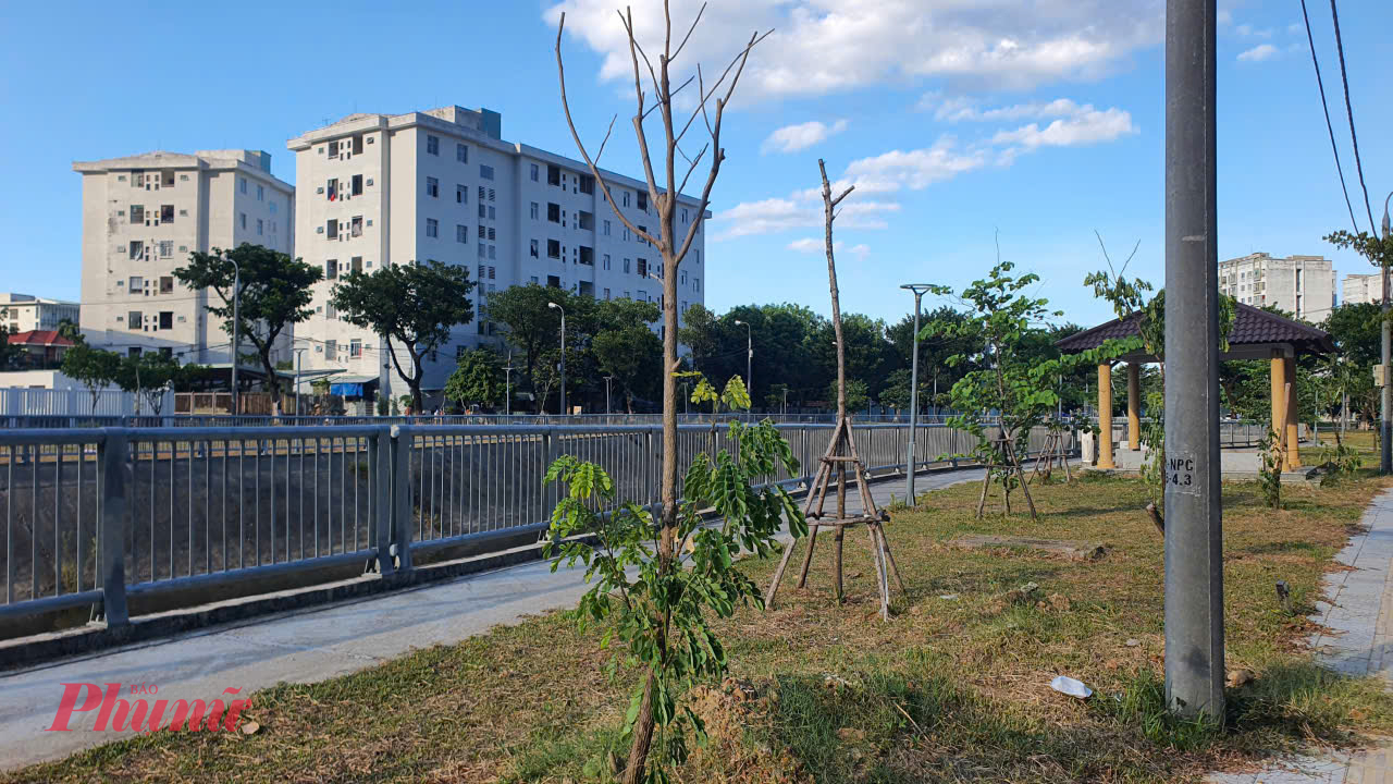 Dự &aacute;n do li&ecirc;n danh nh&agrave; thầu C&ocirc;ng ty Cổ phần Đầu tư x&acirc;y dựng Ho&agrave;ng Tiến &ndash; Đ&agrave; Nẵng v&agrave; C&ocirc;ng ty Cổ phần Ngọc Hưng Anh thi c&ocirc;ng g&oacute;i thầu x&acirc;y lắp c&aacute;c hạng mục san nền, tho&aacute;t nước, cấp nước, điện chiếu s&aacute;ng v&agrave; cảnh quan với gi&aacute; tr&uacute;ng thầu hơn 10 tỉ đồng với h&igrave;nh thức hợp đồng trọn g&oacute;i.