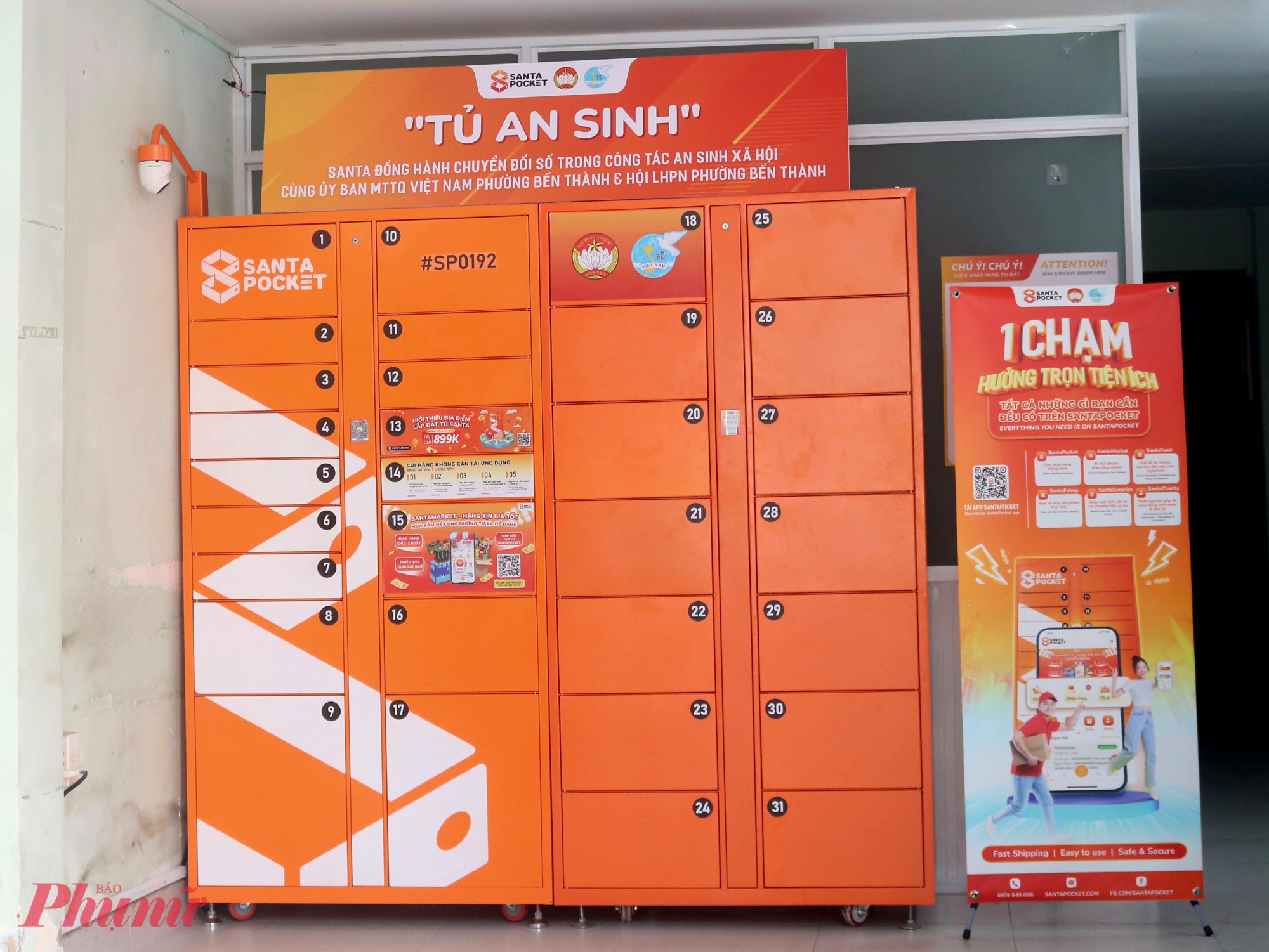 &ldquo;Tủ an sinh&rdquo; của phường Bến Th&agrave;nh - Ảnh: Mẫn Nhi