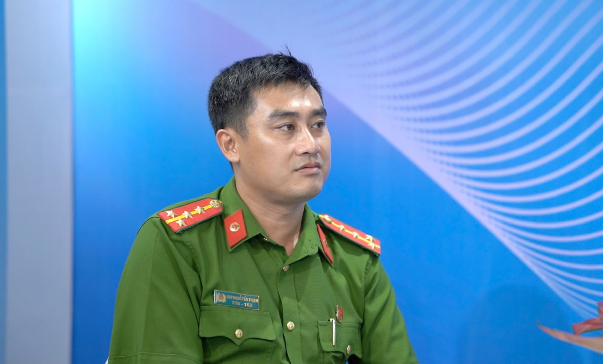 Đại &uacute;y Huỳnh Đỗ Tấn Thịnh - Ph&ograve;ng Cảnh s&aacute;t h&igrave;nh sự C&ocirc;ng an TPHCM