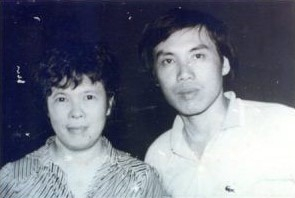 NSND Phạm Thị Th&agrave;nh v&agrave; nh&agrave; viết kịch Lưu Quang Vũ - Ảnh: Nh&agrave; h&aacute;t Tuổi Trẻ.