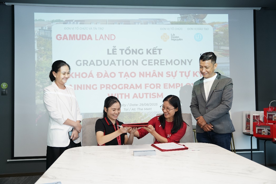 Gamuda Land v&agrave; Unihub đ&atilde; ch&iacute;nh thức k&yacute; kết Bi&ecirc;n bản ghi nhớ hợp t&aacute;c - Ảnh: Gamuda Land