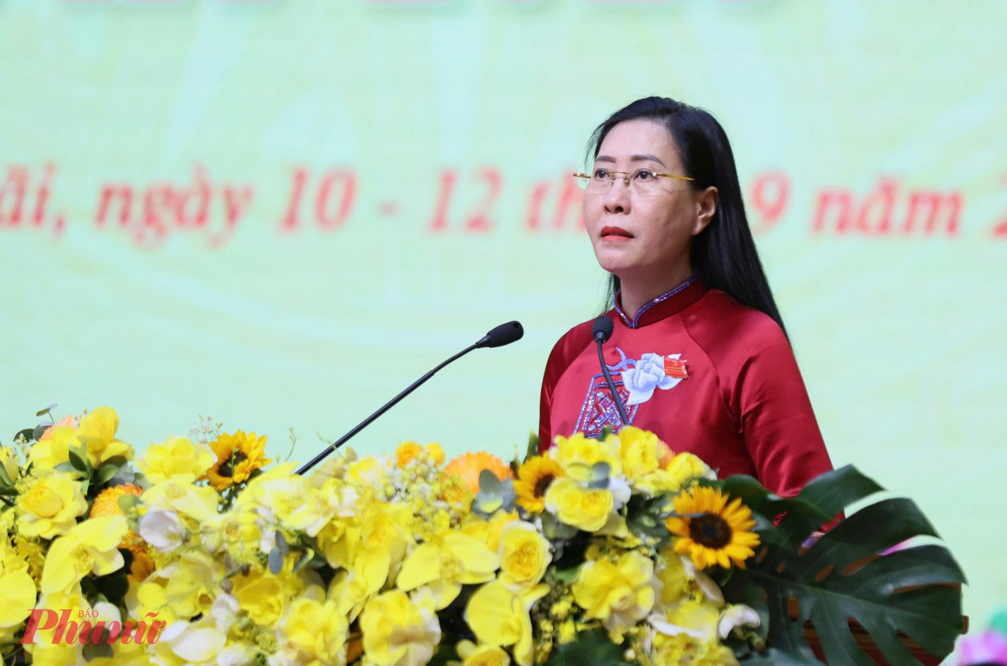 B&agrave; B&ugrave;i Thị Quỳnh V&acirc;n - B&iacute; thư Tỉnh uỷ Quảng Ng&atilde;i kho&aacute; I nhiệm kỳ 2025-2030.