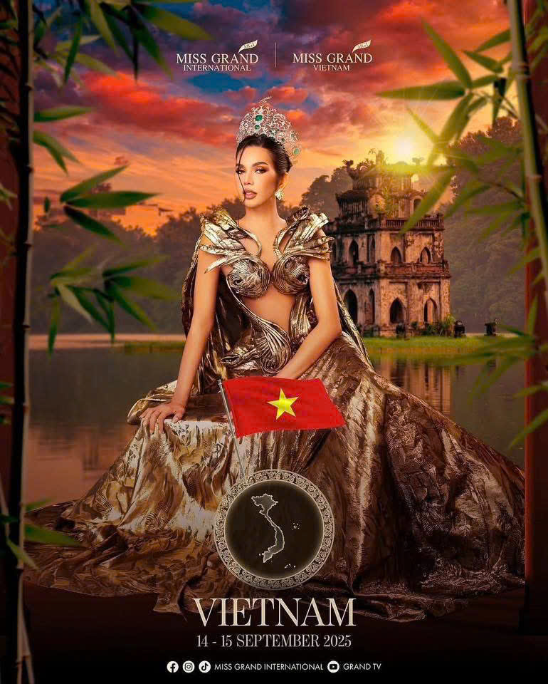 H&igrave;nh ảnh được chỉnh sửa lại đ&uacute;ng bản đồ m&agrave; tổ chức Miss Grand International đăng tải
