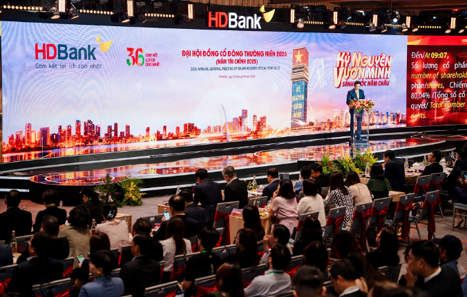 To&agrave;n cảnh Đại hội đồng cổ đ&ocirc;ng thường ni&ecirc;n 2026