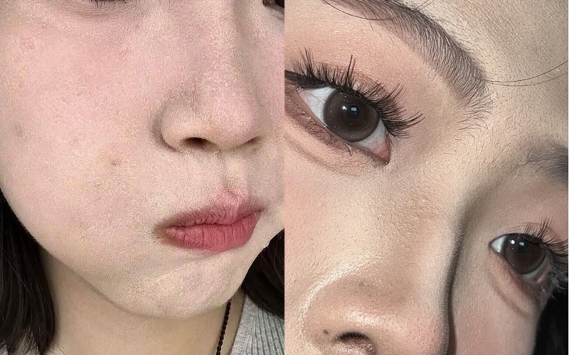Lớp nền trang điểm đễ bị mốc, vỡ vụn trong thời tiết nắng n&oacute;ng m&ugrave;a h&egrave; - Ảnh minh họa: internet