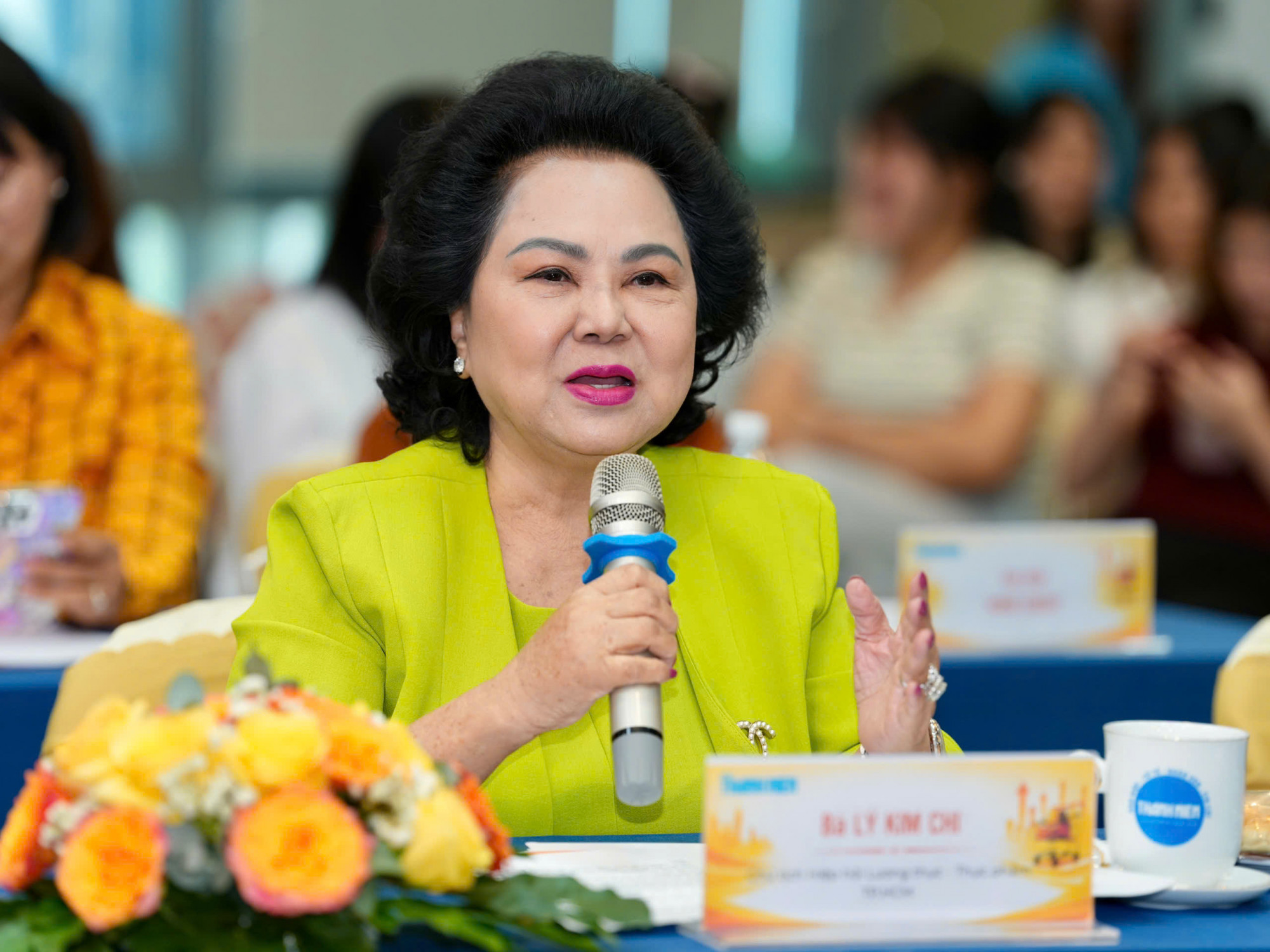 B&agrave; L&yacute; Kim Chi - Chủ tịch Hội Lương thực Thực phẩm TPHCM (FFA)