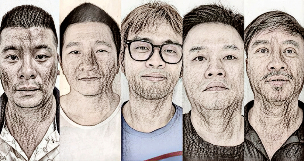 Các bị can bị khởi tố liên quan 5 vụ án xâm phạm bản quyền - Nguồn ảnh: Bộ Công an