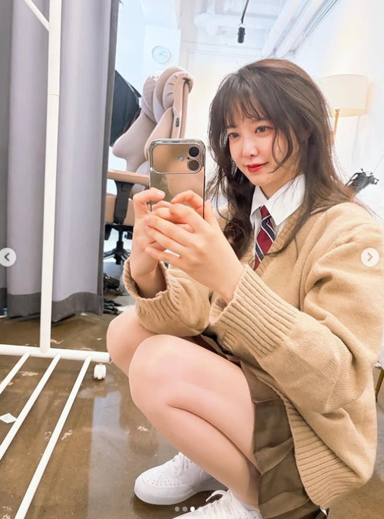Nhan sắc trẻ trung tuổi 42 của Goo Hye Sun g&acirc;y sốt - Ảnh: Instagram nh&acirc;n vật