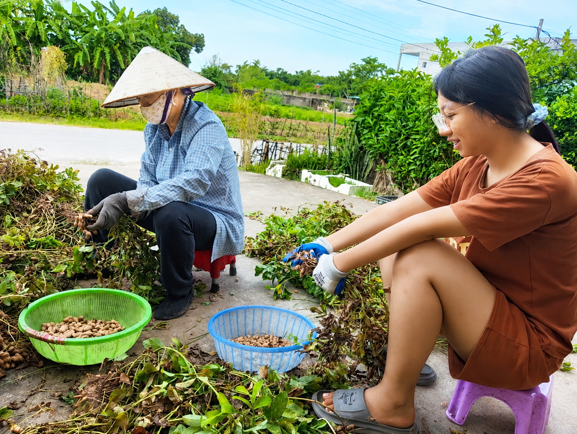Lớp học mùa hè của ngoại