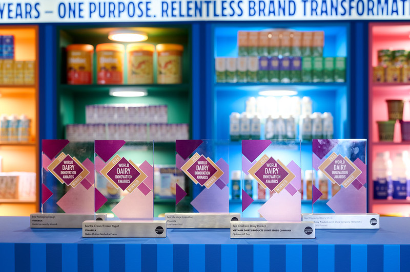C&aacute;c sản phẩm Vinamilk được vinh danh tại World Dairy Innovation Awards 2026 trải rộng từ dinh dưỡng trẻ em, dinh dưỡng chuy&ecirc;n biệt đến c&aacute;c sản phẩm phục vụ lối sống năng động v&agrave; xu hướng ti&ecirc;u d&ugrave;ng mới - Ảnh: Xavier