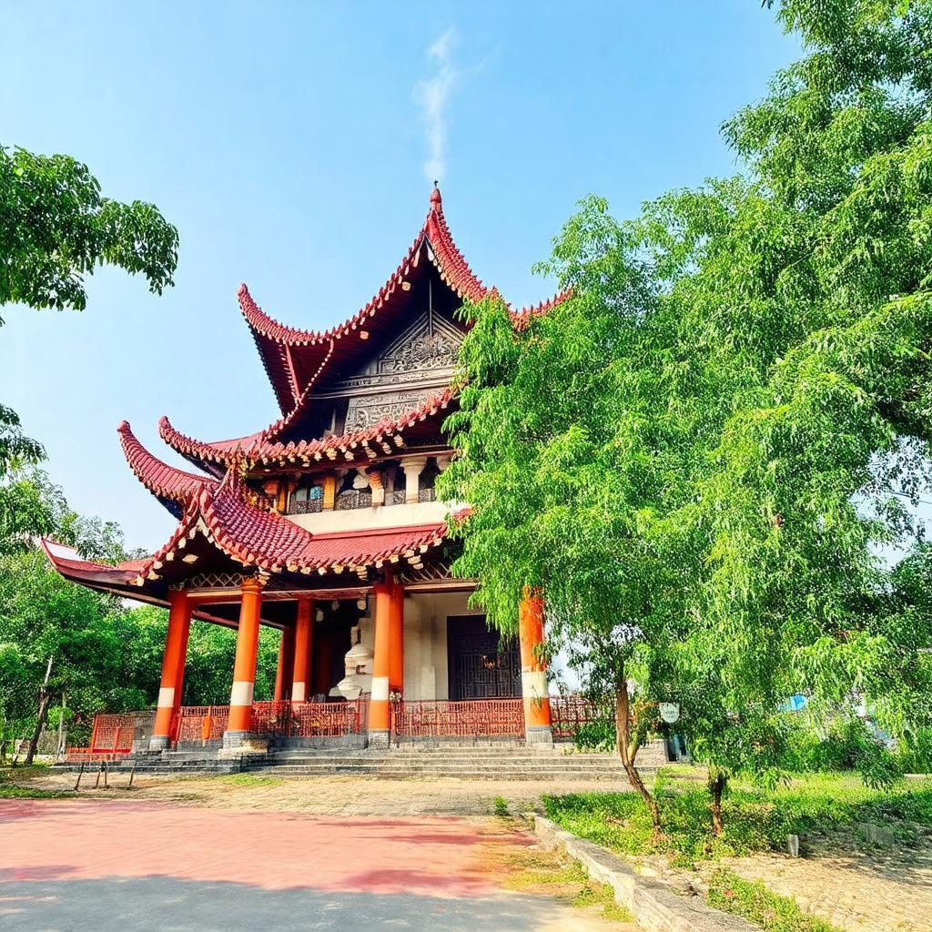 Đến với Ch&ugrave;a B&agrave; Ch&acirc;u Đốc 2, bạn sẽ cảm nhận được sự linh thi&ecirc;ng v&agrave; n&eacute;t kiến tr&uacute;c độc đ&aacute;o - Ảnh: internet