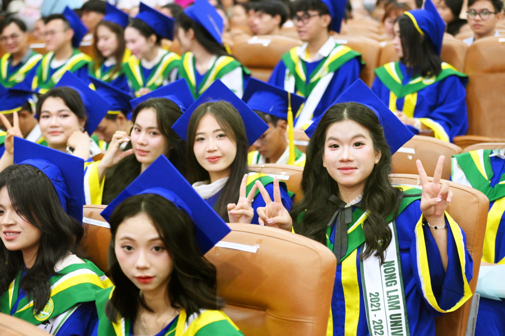 C&aacute;c t&acirc;n cử nh&acirc;n Trường đại học N&ocirc;ng L&acirc;m TPHCM trong đợt tốt nghiệp th&aacute;ng 5/2026 - Ảnh do nh&agrave; trường cung cấp