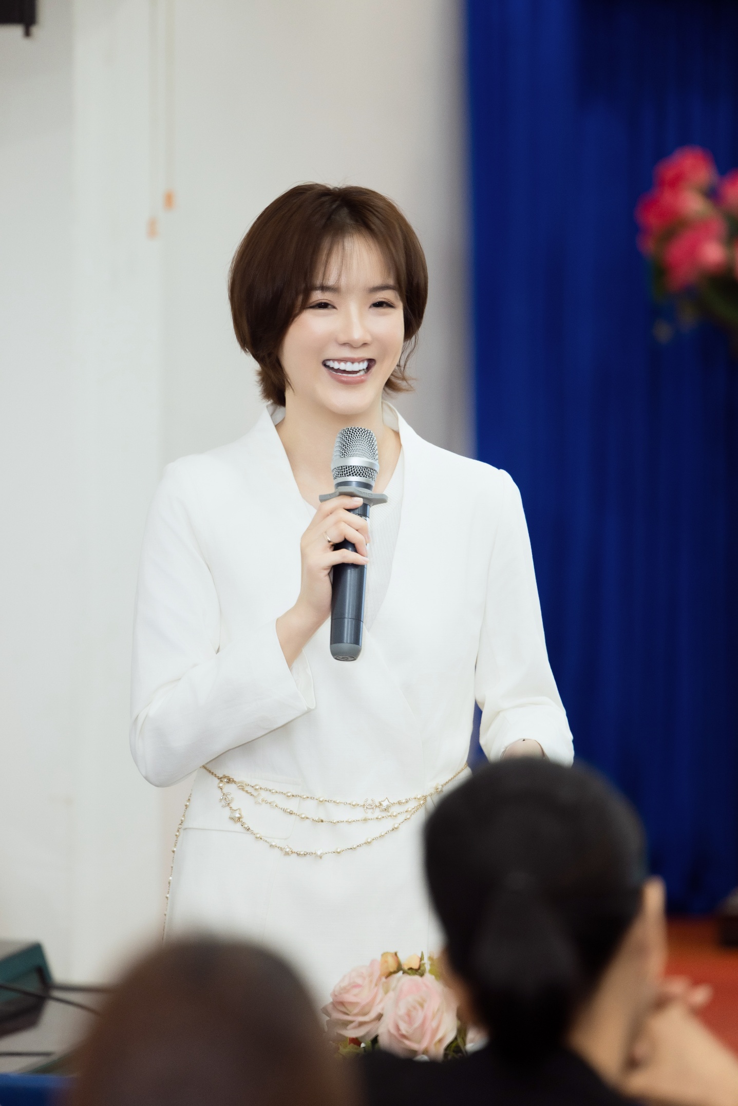 B&agrave; Nguyễn Thị Trang Phương - Founder & CEO Hệ thống BON Spa chia sẻ tại sự kiện - Ảnh: H.T
