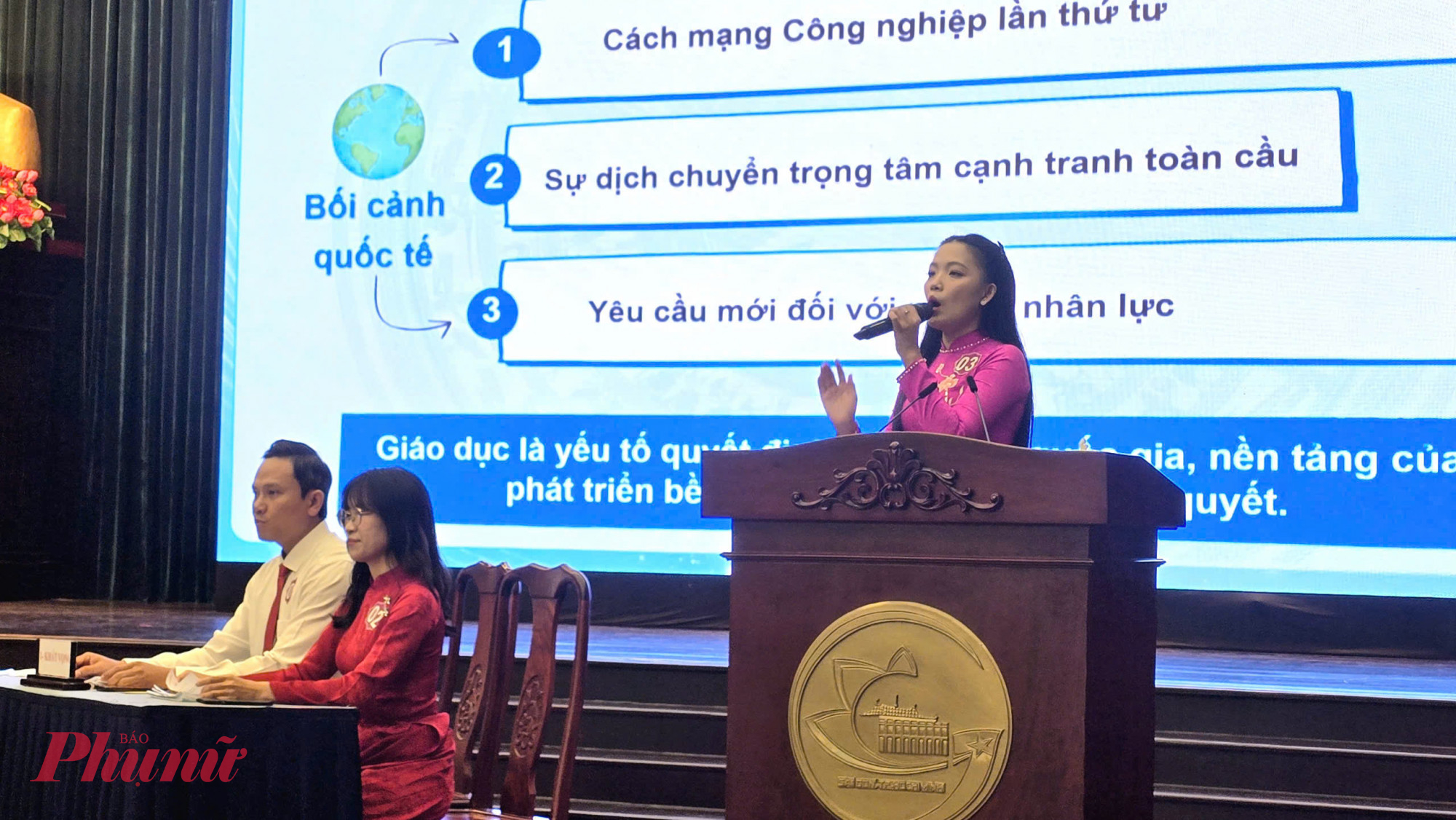 12 thí sinh tranh tài tại Chung kết Hội thi Báo cáo viên giỏi TPHCM