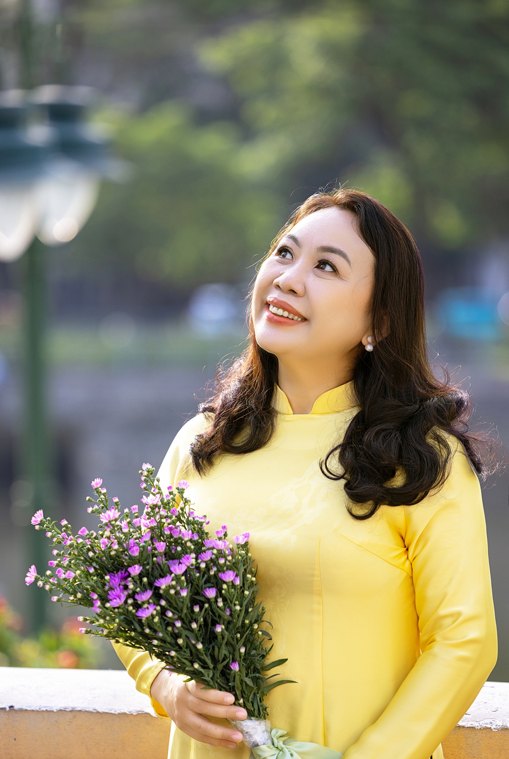 Thạc sĩ Nguyễn Thị T&acirc;m nhớ m&atilde;i những cuộc trả lời phỏng vấn B&aacute;o Phụ nữ TPHCM l&uacute;c nửa đ&ecirc;m hay khi  b&agrave; đang ở lưng chừng n&uacute;i - Ảnh do nh&acirc;n vật cung cấp