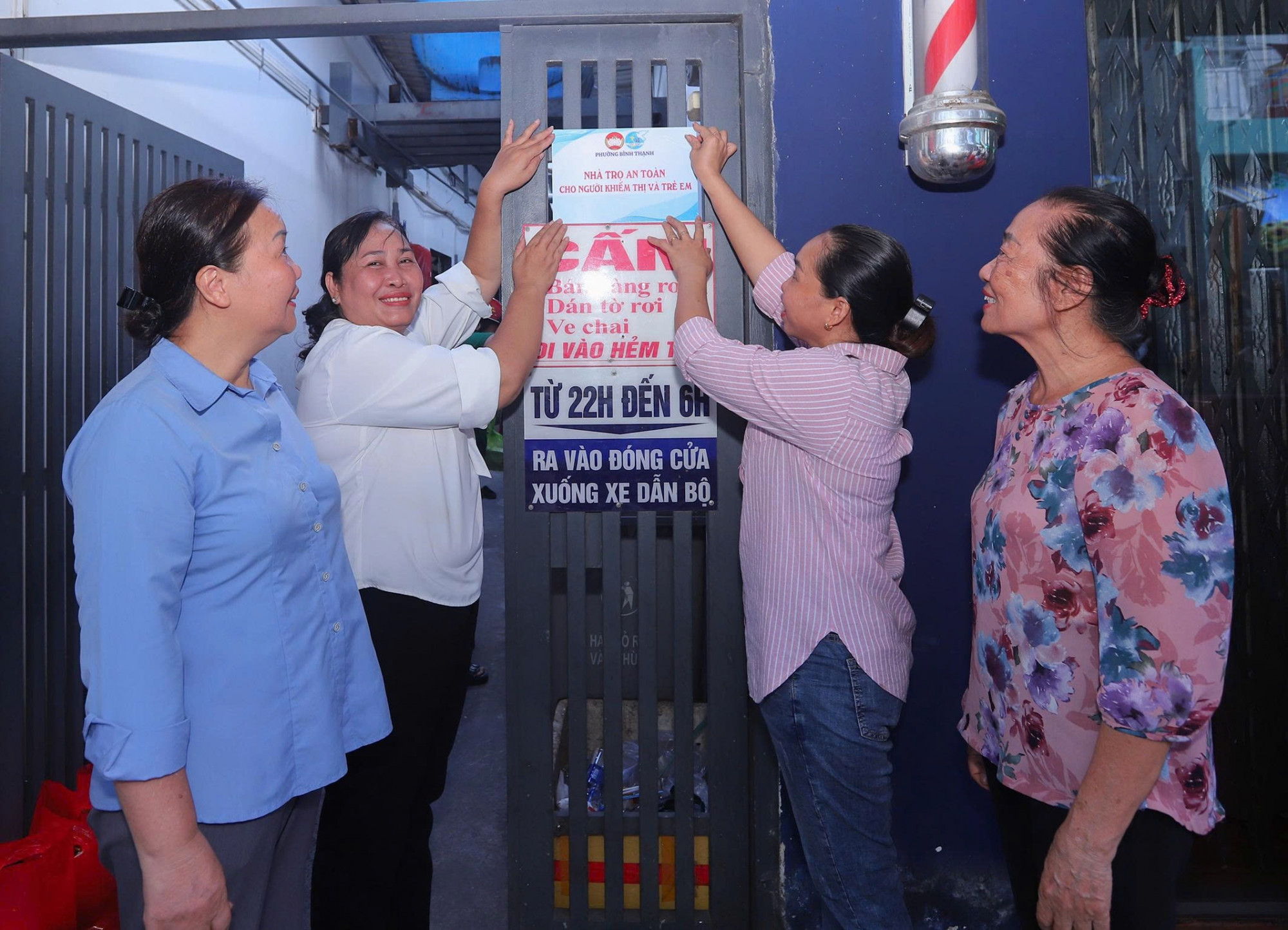 Xây dựng khu nhà trọ an toàn cho người khiếm thị và trẻ em