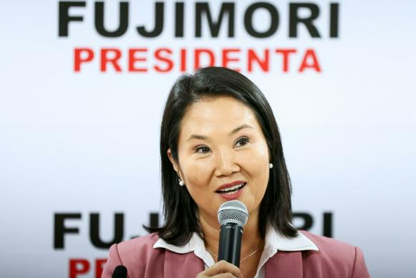Bà Keiko Fujimori trở thành tân Tổng thống Peru