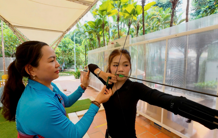 Trải nghiệm bắn cung tại TPHCM: Thử là “ghiền”?
