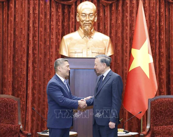 Tổng Bí thư, Chủ tịch nước Tô Lâm tiếp Quyền Bộ trưởng Hải quân Mỹ