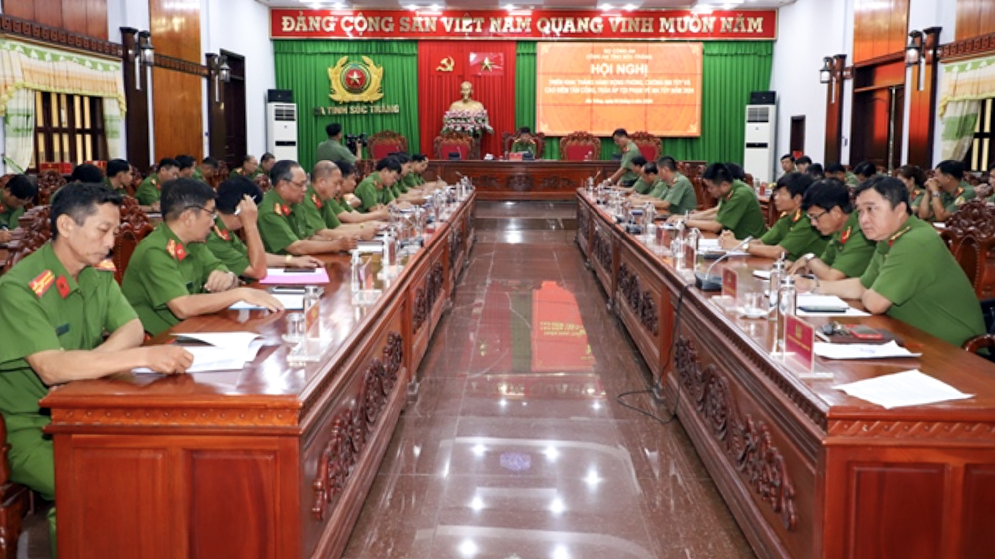 Công an tỉnh Sóc Trăng triển khai tháng cao điểm trấn áp tội phạm ma túy
