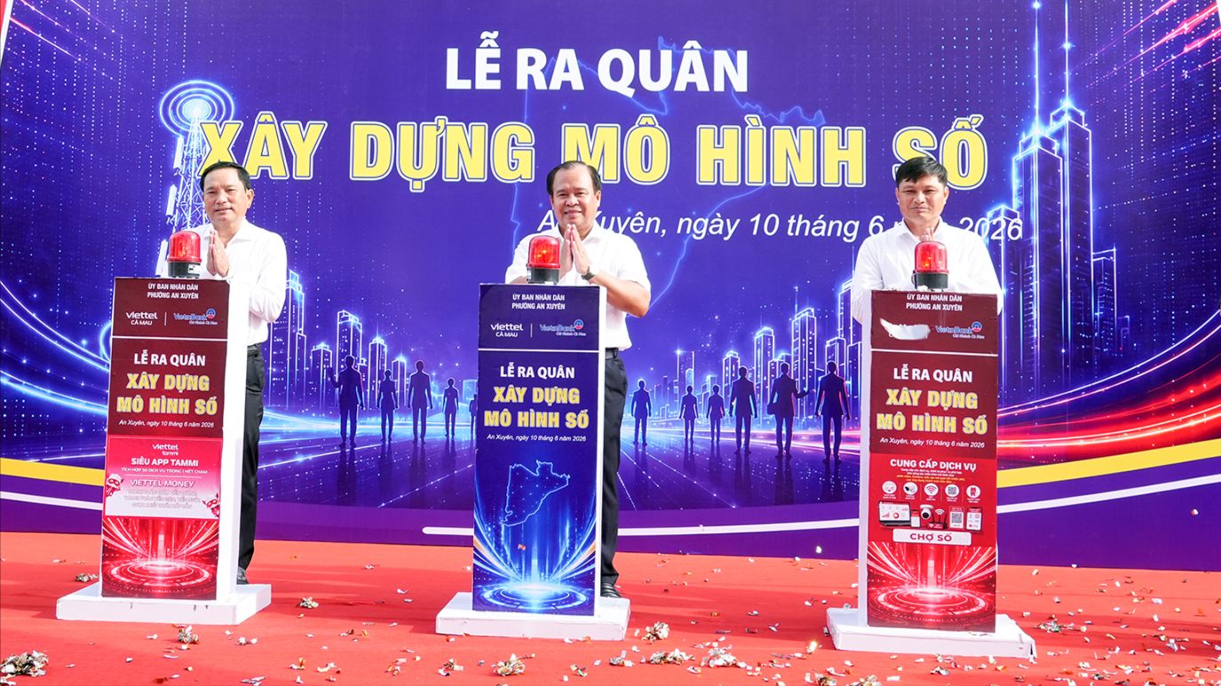 Cà Mau triển khai thí điểm 5 mô hình số tại cơ sở