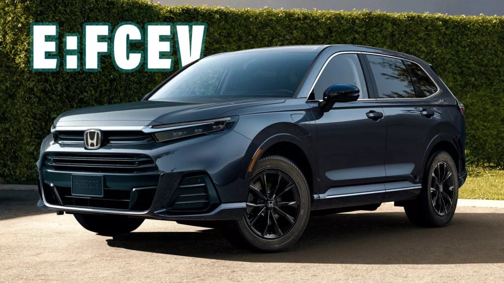 Honda CR-V e:FCEV 2025 là phiên bản ‘lai’ nhưng sử dụng hydro.jpg