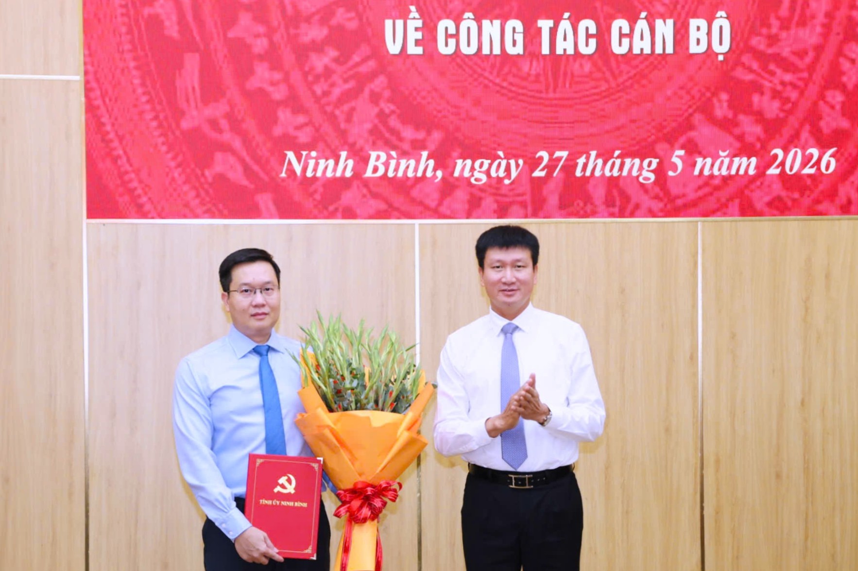 Ông Trần Đăng Quỳnh được chỉ định giữ chức Bí thư Đảng ủy các cơ quan tỉnh Ninh Bình-.jpg