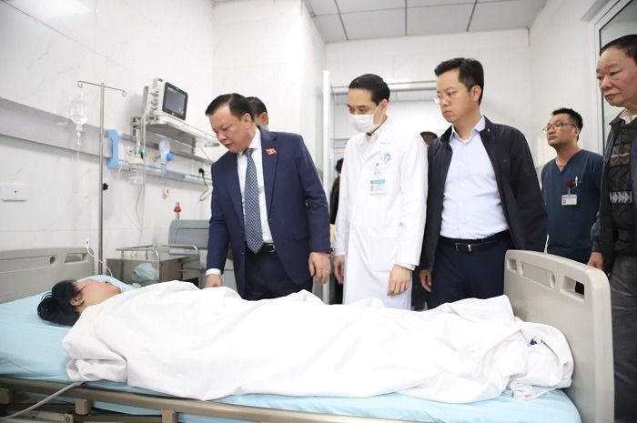 bí thư thành ủy hà nội thăm nạn nhân vụ cháy