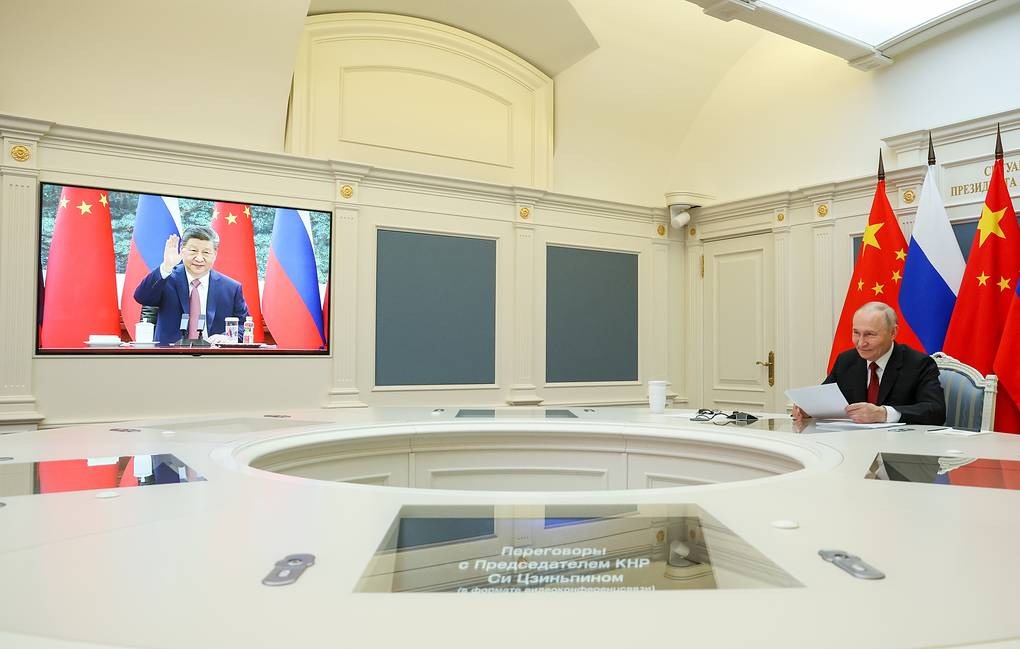 Điện Kremlin- Ông Putin và ông Tập thảo luận tình hình Cuba, Iran và Venezuela.jpg