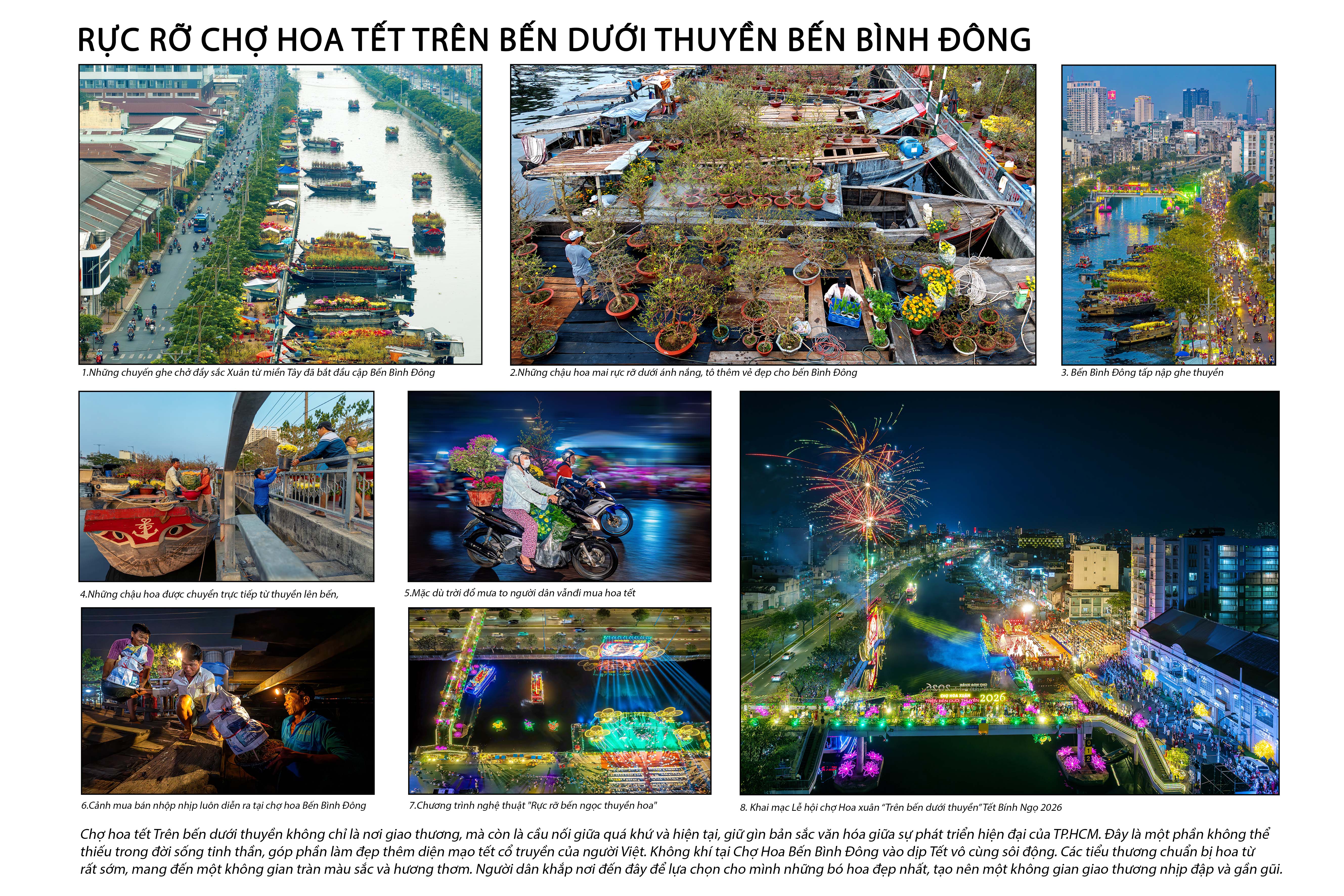 RỰC RỠ CHỢ HOA TẾT TRÊN BẾN DƯỚI THUYỀN BẾN BÌNH ĐÔNG_LÊ HOÀNG MẾN.jpg