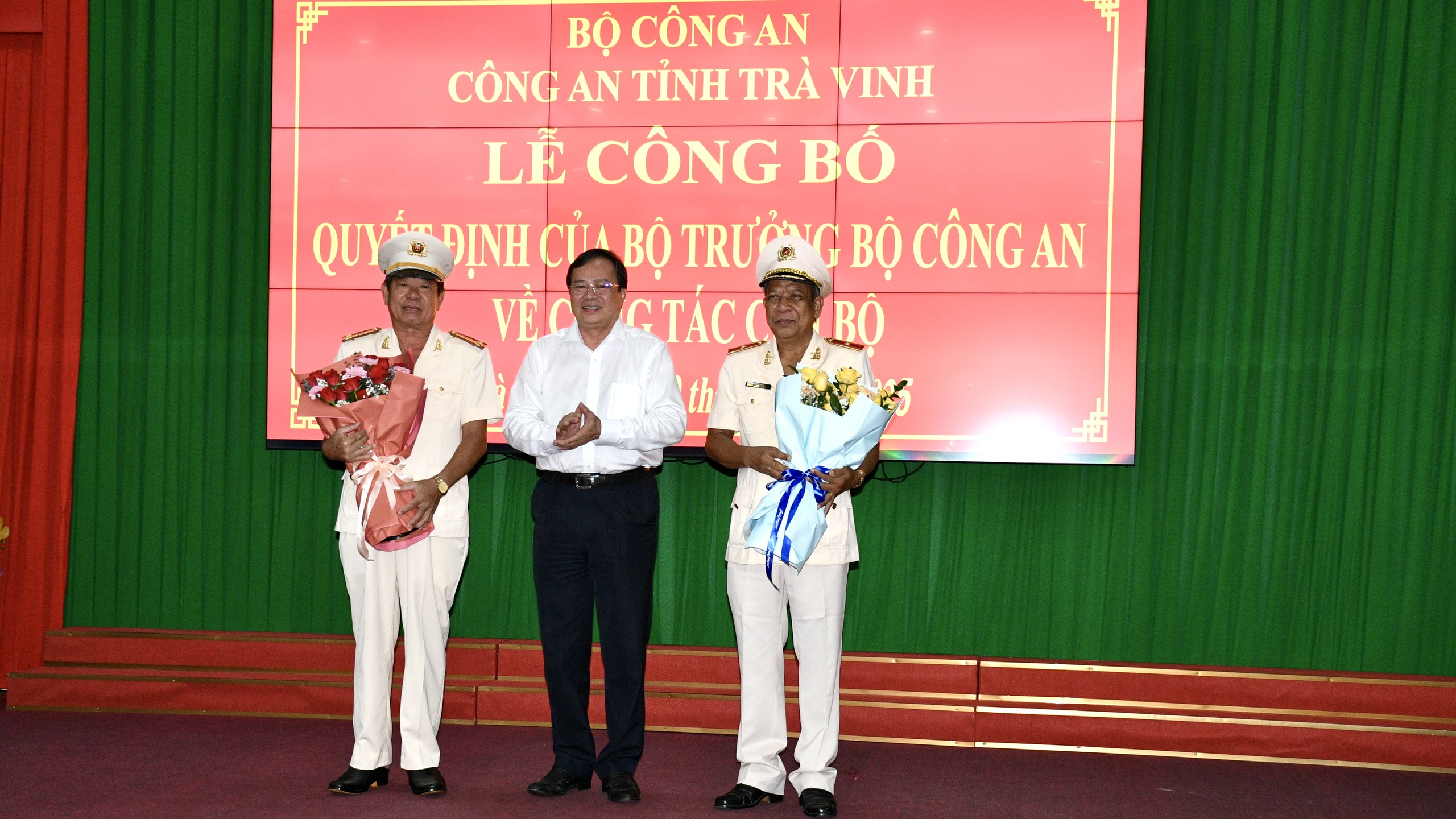 phó giám đốc công an tỉnh trà vinh,nghỉ hưu