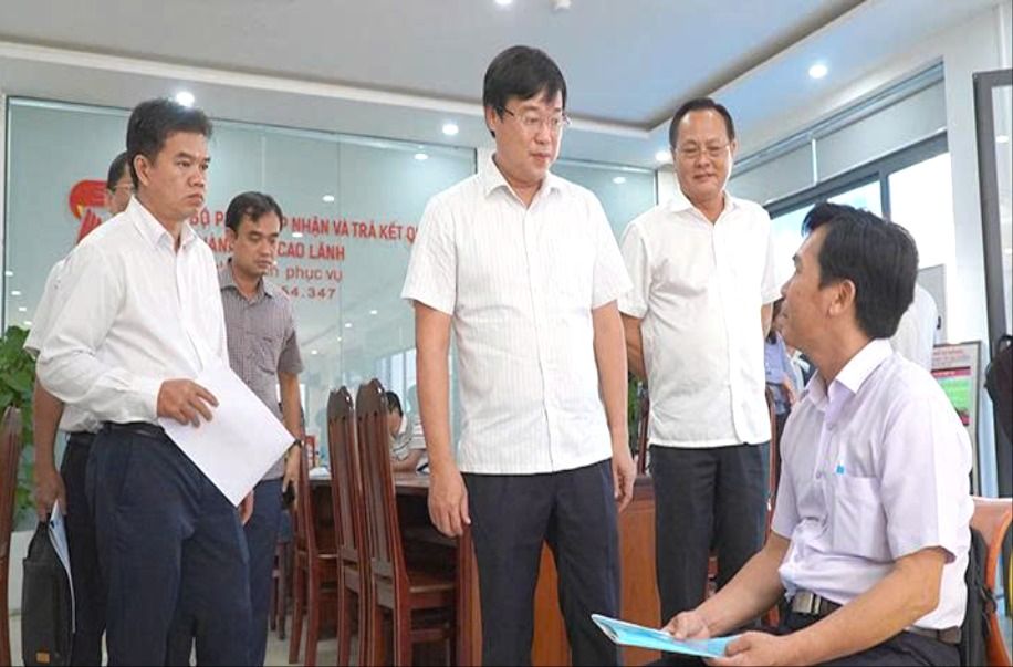 Bí thư Tỉnh uỷ Đồng Tháp kiểm tra vận hành thử phường, xã mới