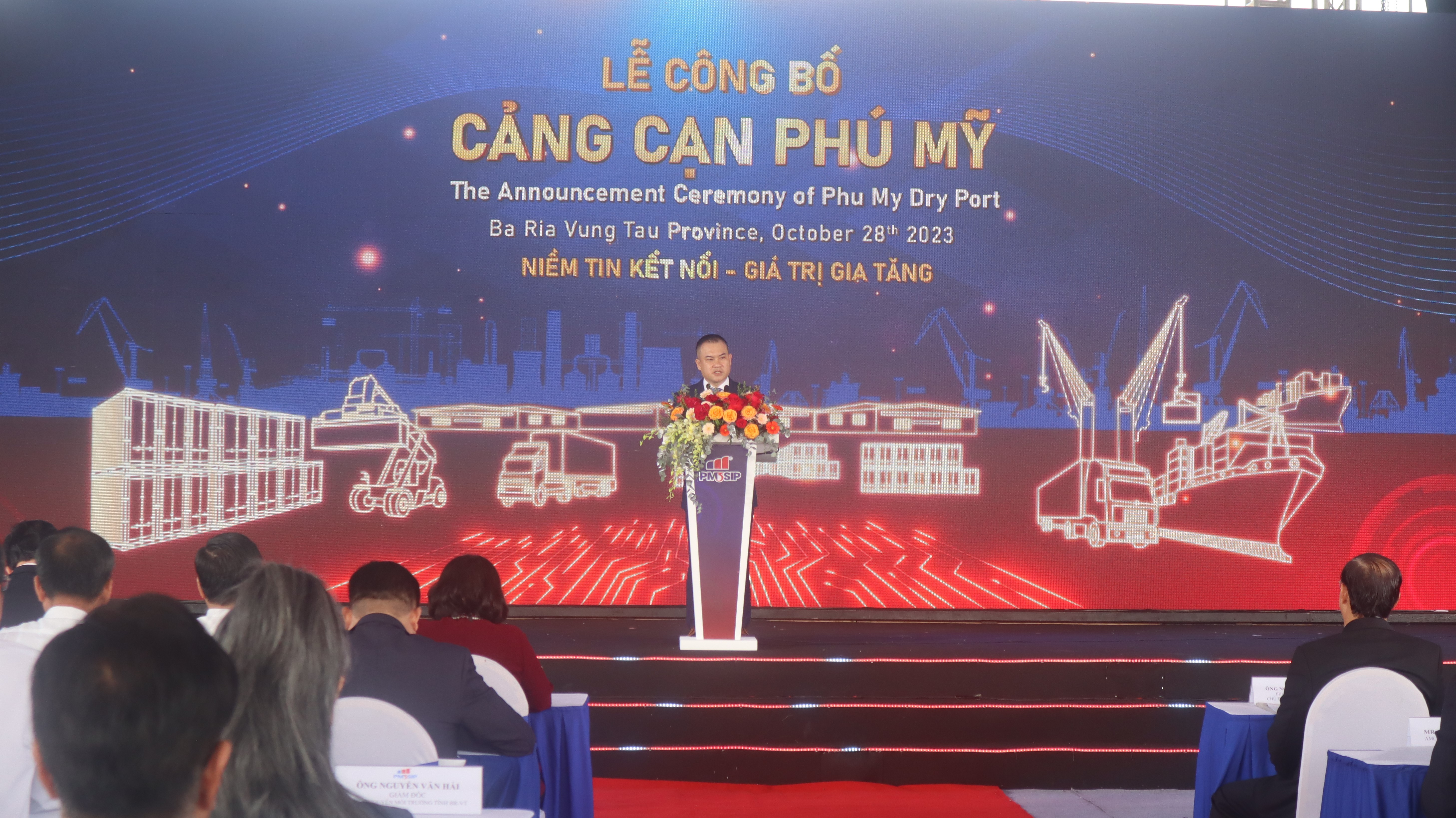 Cảng cạn đầu tiên của Bà Rịa- Vũng Tàu đi vào hoạt động
