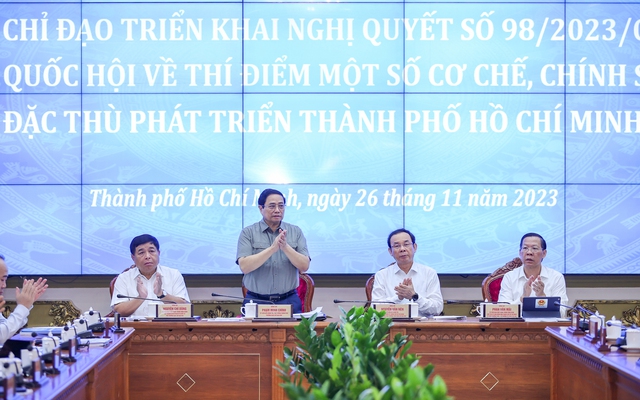 Thủ tướng: Cơ chế đặc thù là để gỡ vướng chứ không phải tiếp tục thắt nút- thu-tuong-co-che-dac-thu