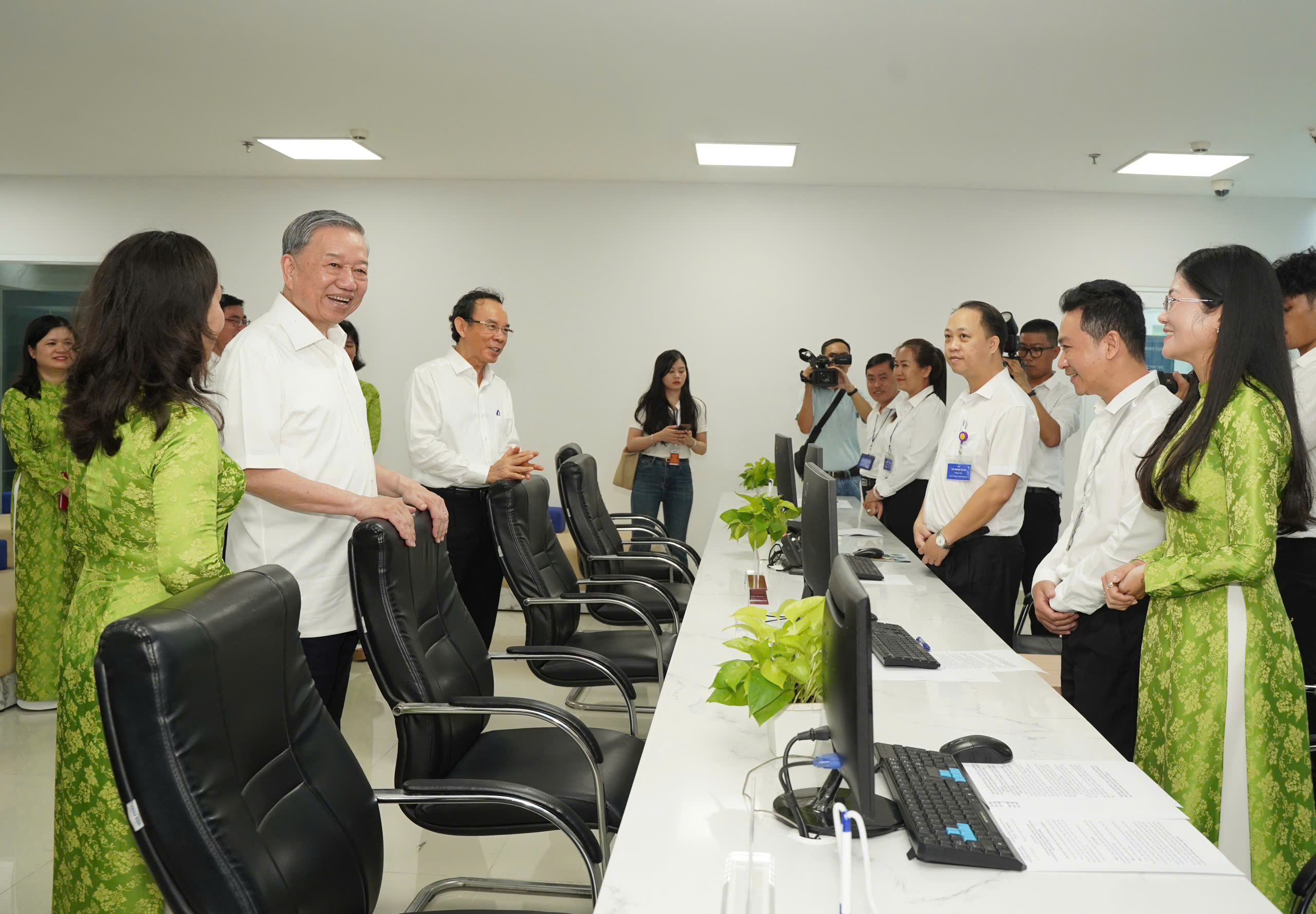 Tổng Bí thư Tô Lâm làm việc với phường Xuân Hòa, TP.HCM