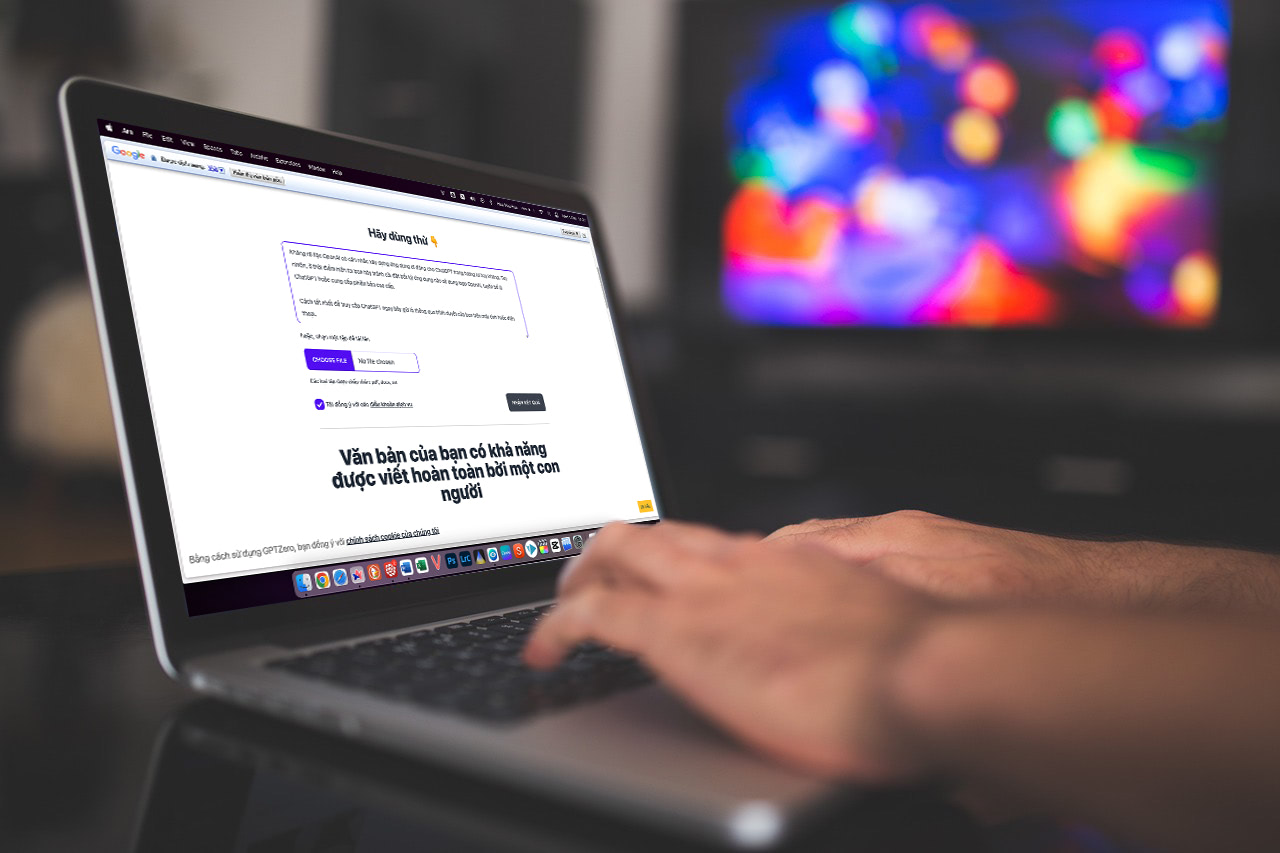 Công cụ kiểm tra văn bản do AI tạo ra hay do con người tạo ra. Ảnh: StockSnap/TIỂU MINH