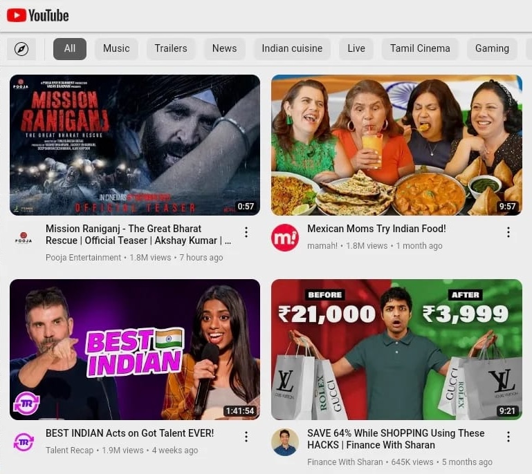 Giao diện của ứng dụng YouTube giả mạo. Ảnh: SentinelLabs