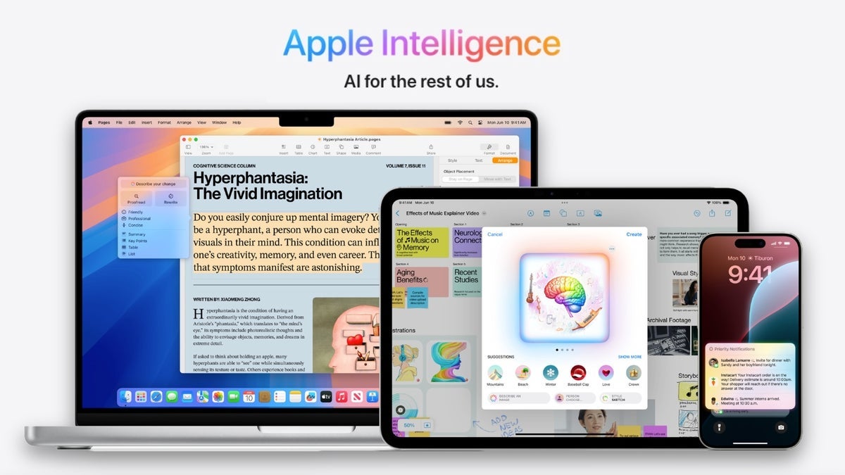 Các tính năng AI của Apple sẽ không có sẵn tại EU do lo ngại về quy định. Ảnh: Apple
