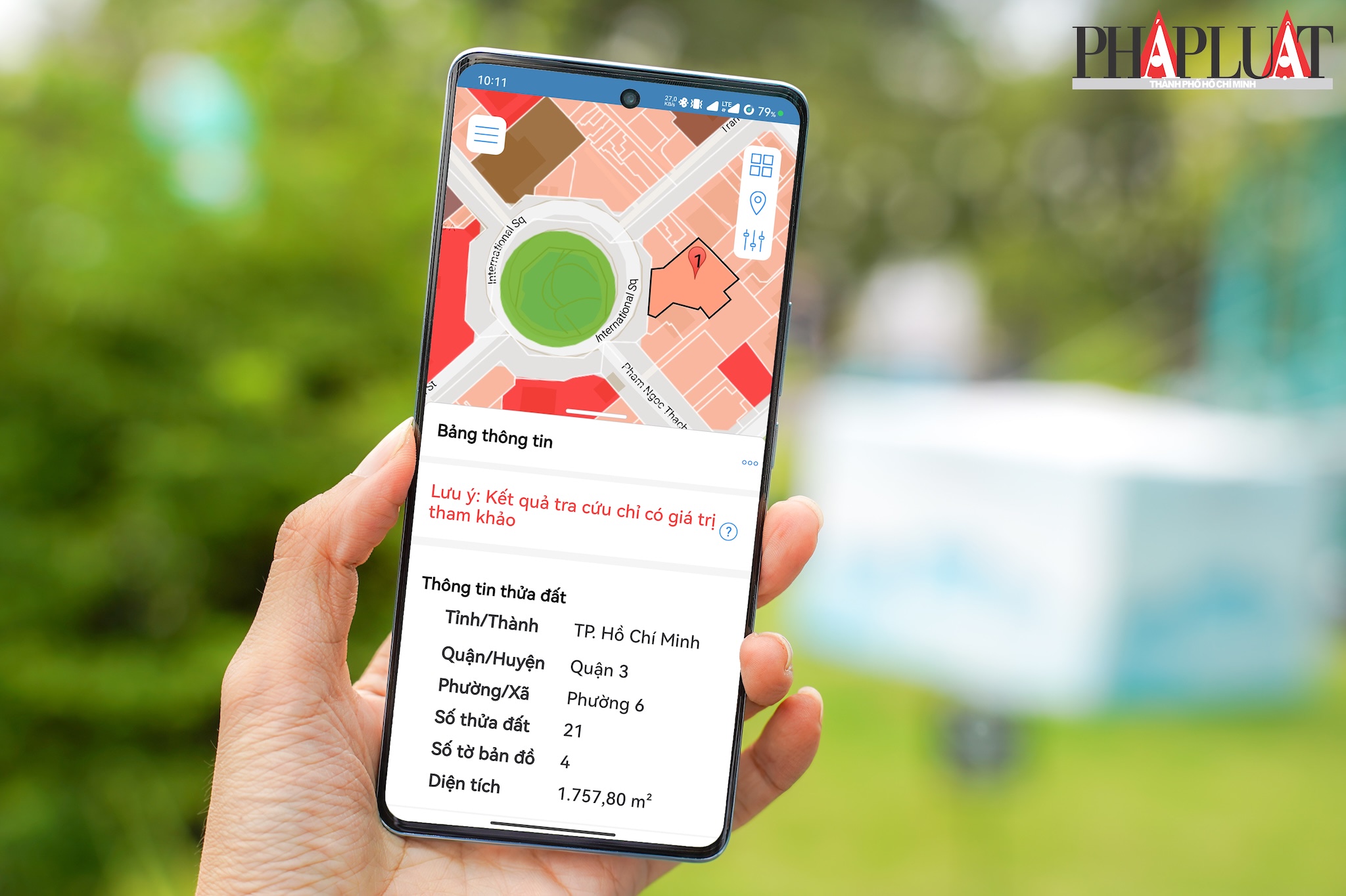 Cách tra cứu thửa đất online, thông tin quy hoạch mới nhất năm 2024. Ảnh: MINH HOÀNG