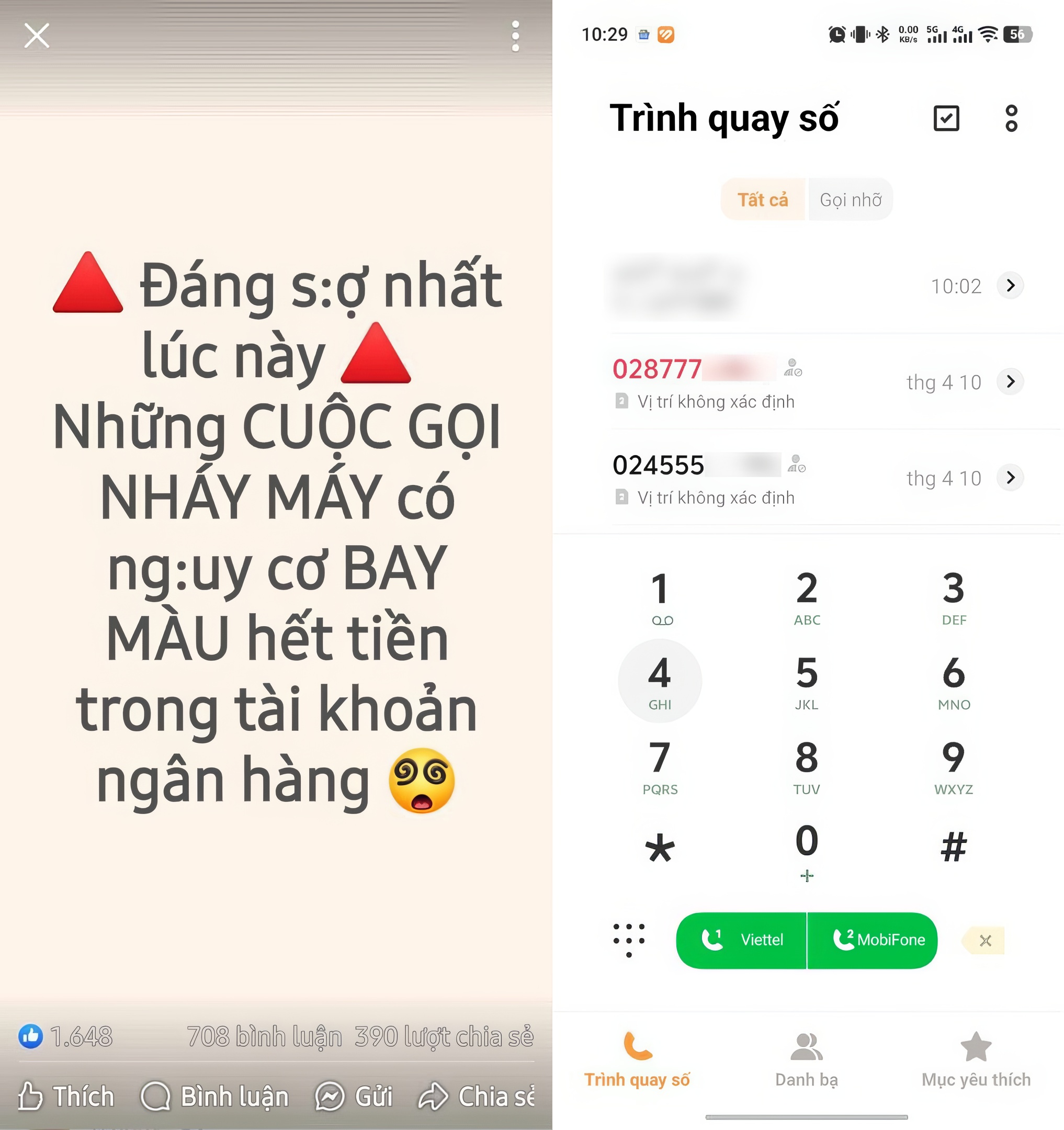 Nở rộ các cuộc gọi nhá máy, lừa đảo. Ảnh: TIỂU MINH