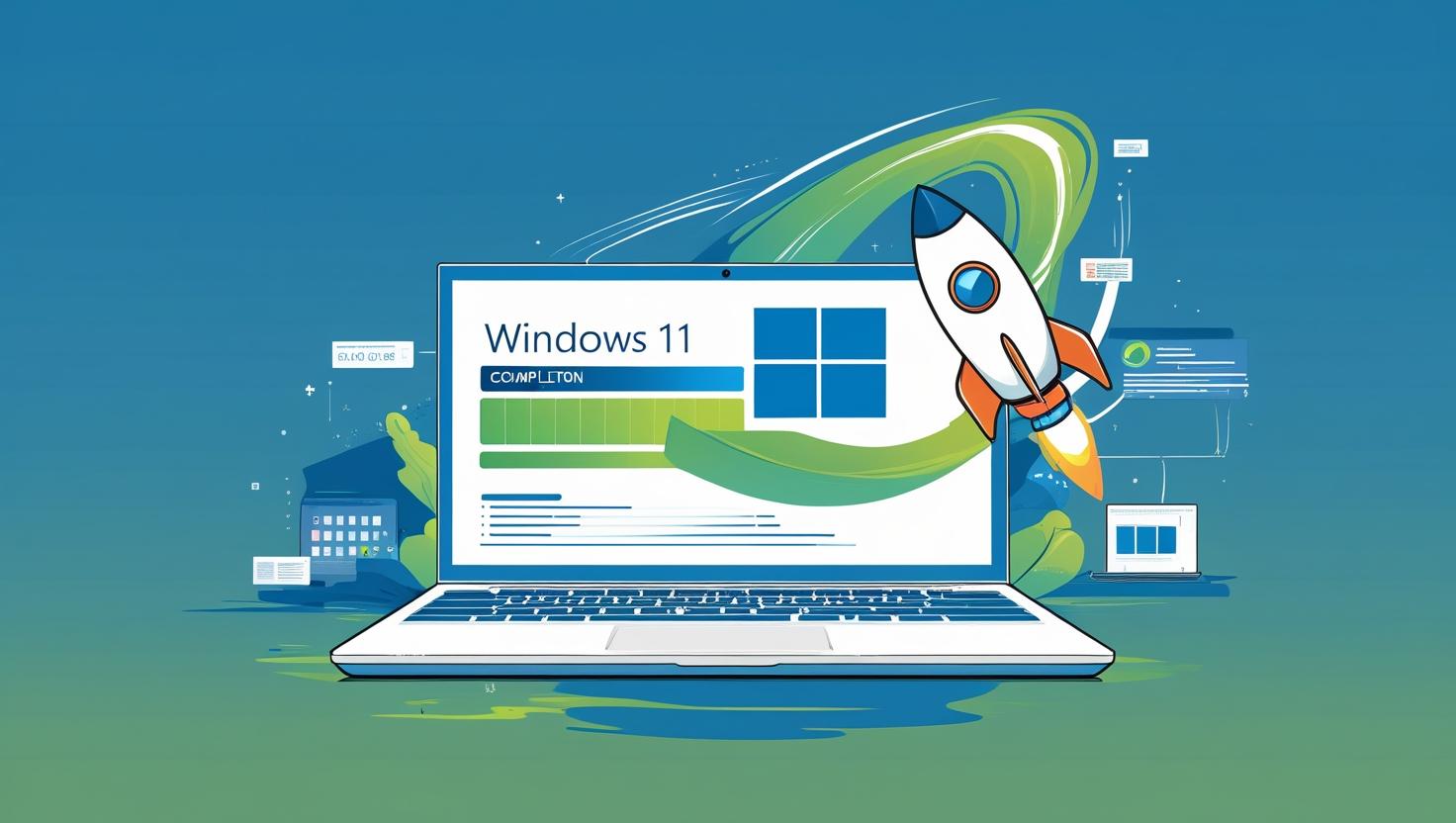 Tắt các hiệu ứng đơn giản có thể giúp tăng tốc Windows 11 nhanh hơn đáng kể. Ảnh: AI