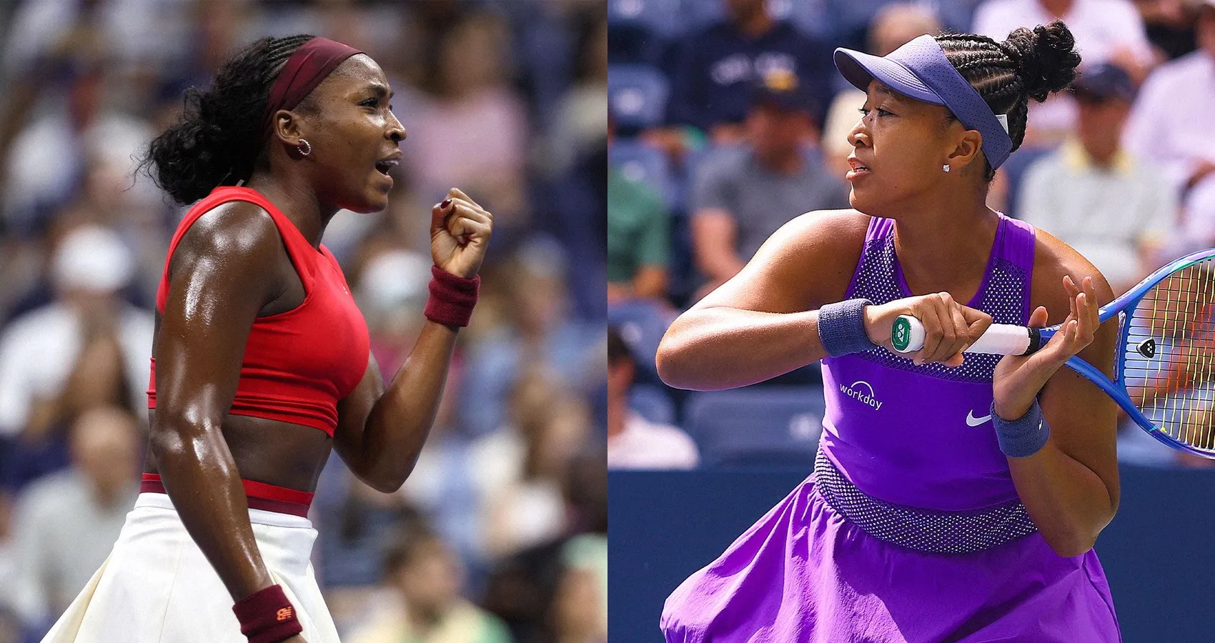 Naomi Osaka đè bẹp Coco Gauff