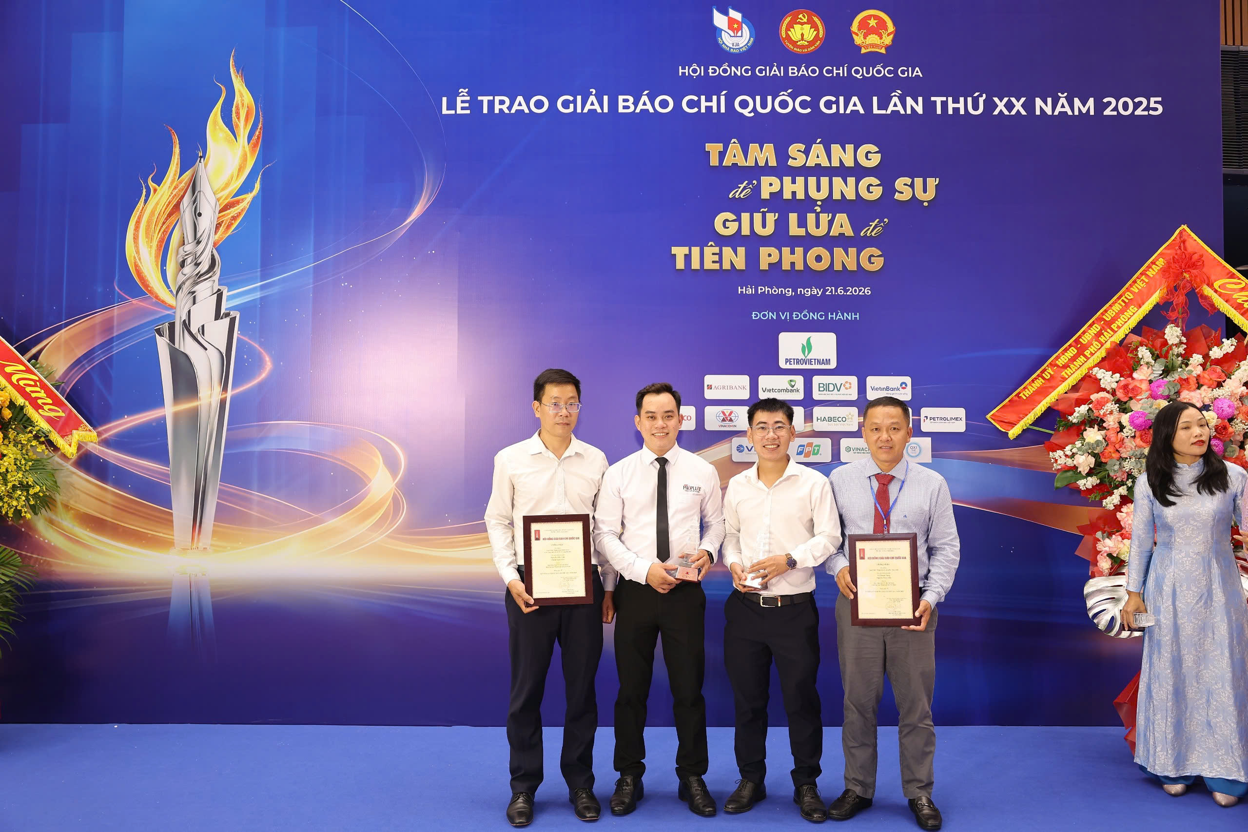 Báo Pháp luật TP Hồ Chí Minh đạt 2 giải C tại Giải Báo chí Quốc gia lần thứ 20 -2025