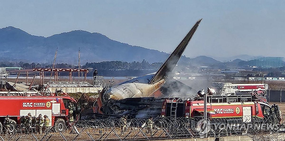 Toàn cảnh tai nạn máy bay thảm khốc ở Hàn Quốc ngày 29-12