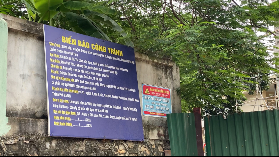 Cận cảnh dự án trường mầm non xảy ra tai nạn lao động làm 3 người chết 2.jpg