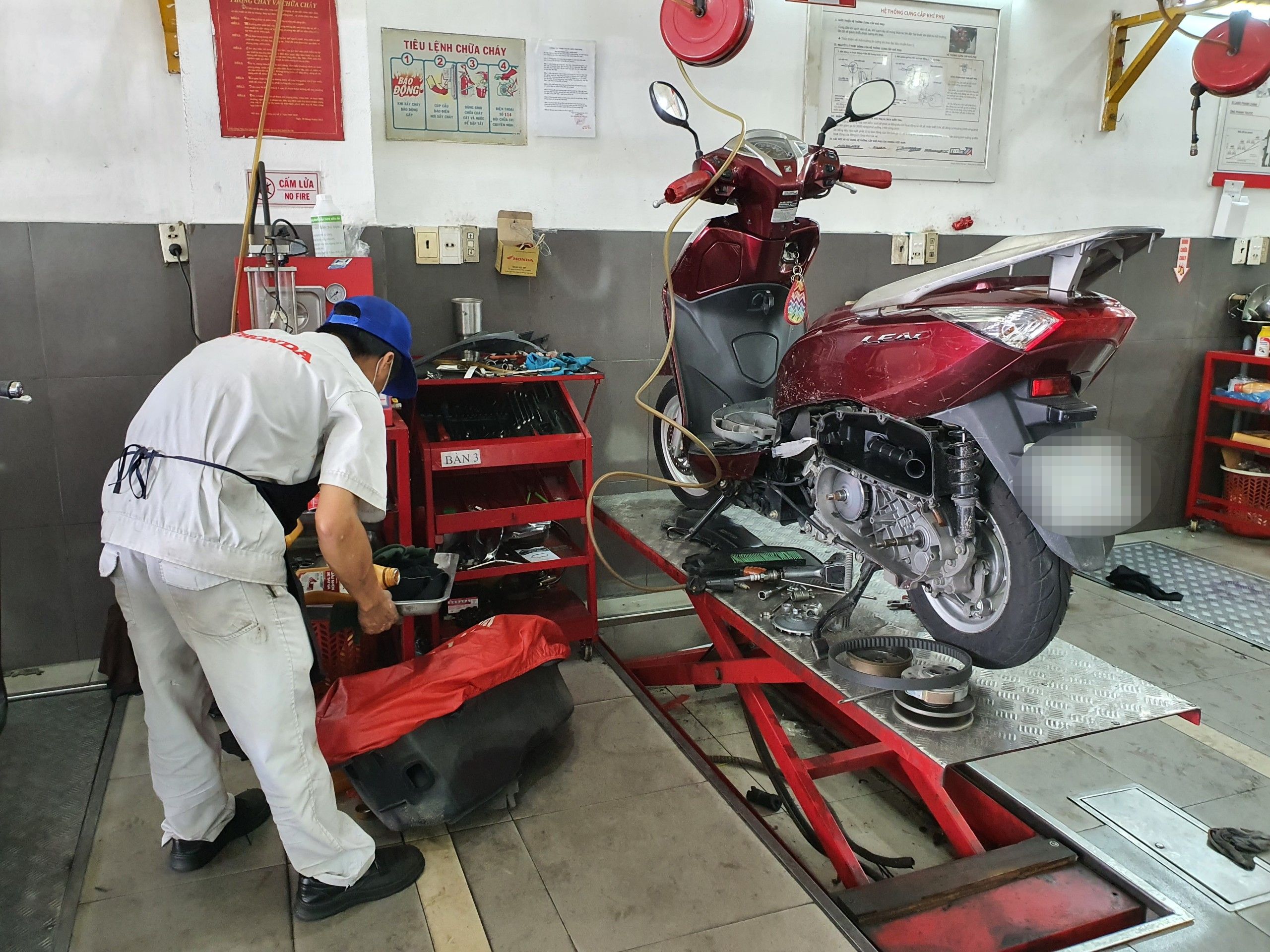 Lợi ích từ việc kiểm định khí thải xe máy